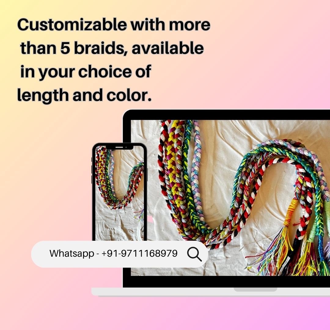 Clip On Braids- 5 Braids In 1 Set