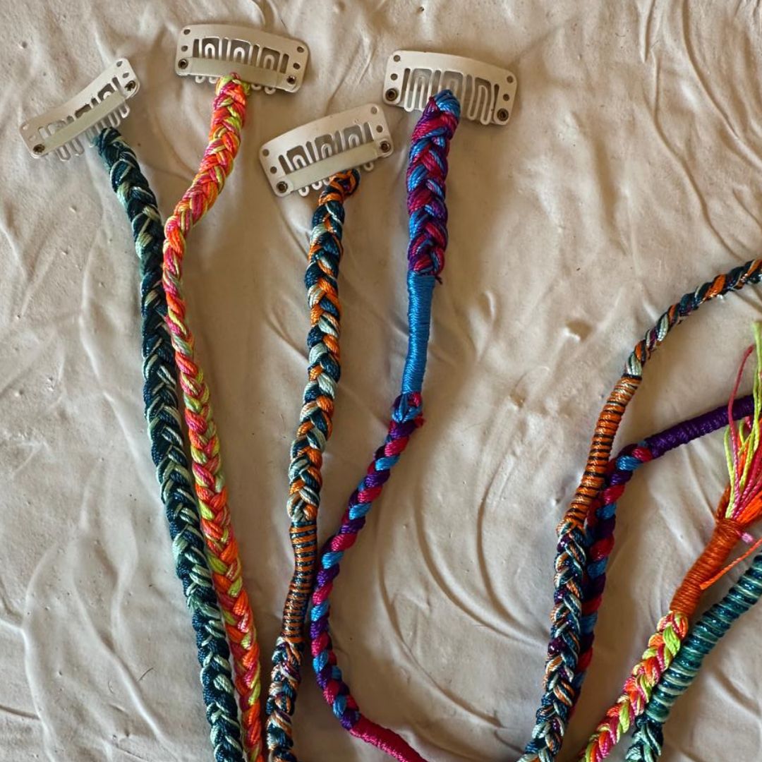 Clip On Braids- 5 Braids In 1 Set