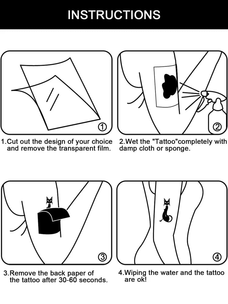 Cosmic Snake Beauty Temporary Tattoo By ShopGomad