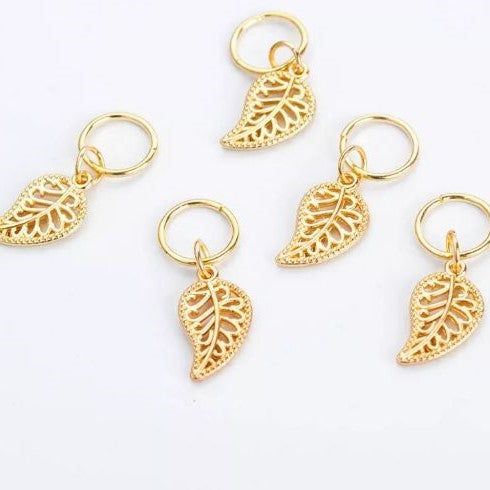 Hair Braid Decorative Gold Hair Rings By ShopGomad (TOTAL 20 PIECE)