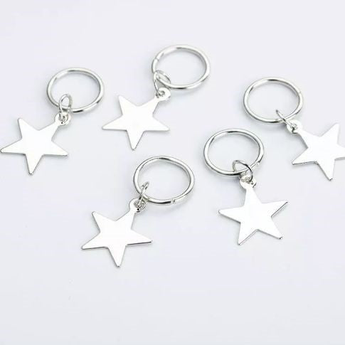 Hair Braid Decorative Silver Hair Rings By ShopGomad (20 PIECE)