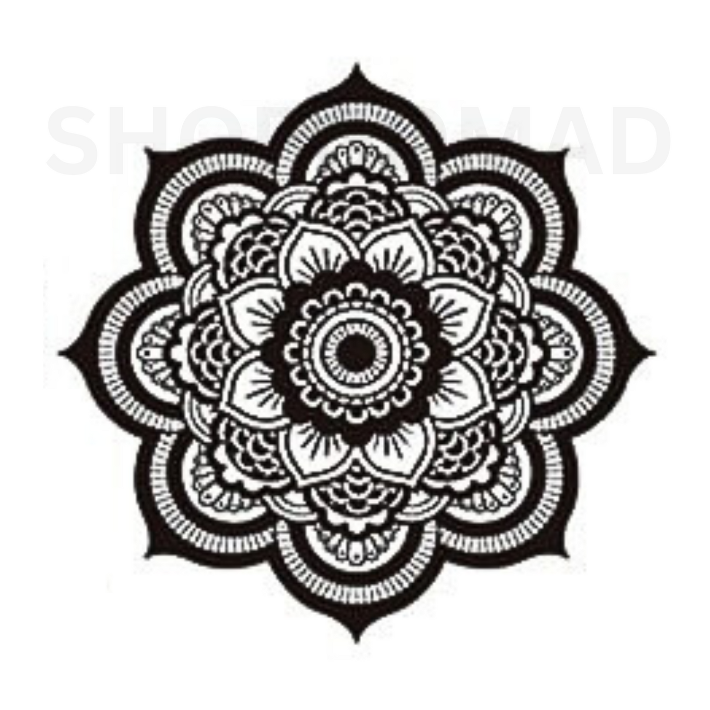 Mandala Temporary Tattoo By ShopGomad