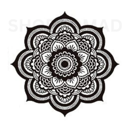 Mandala Temporary Tattoo By ShopGomad