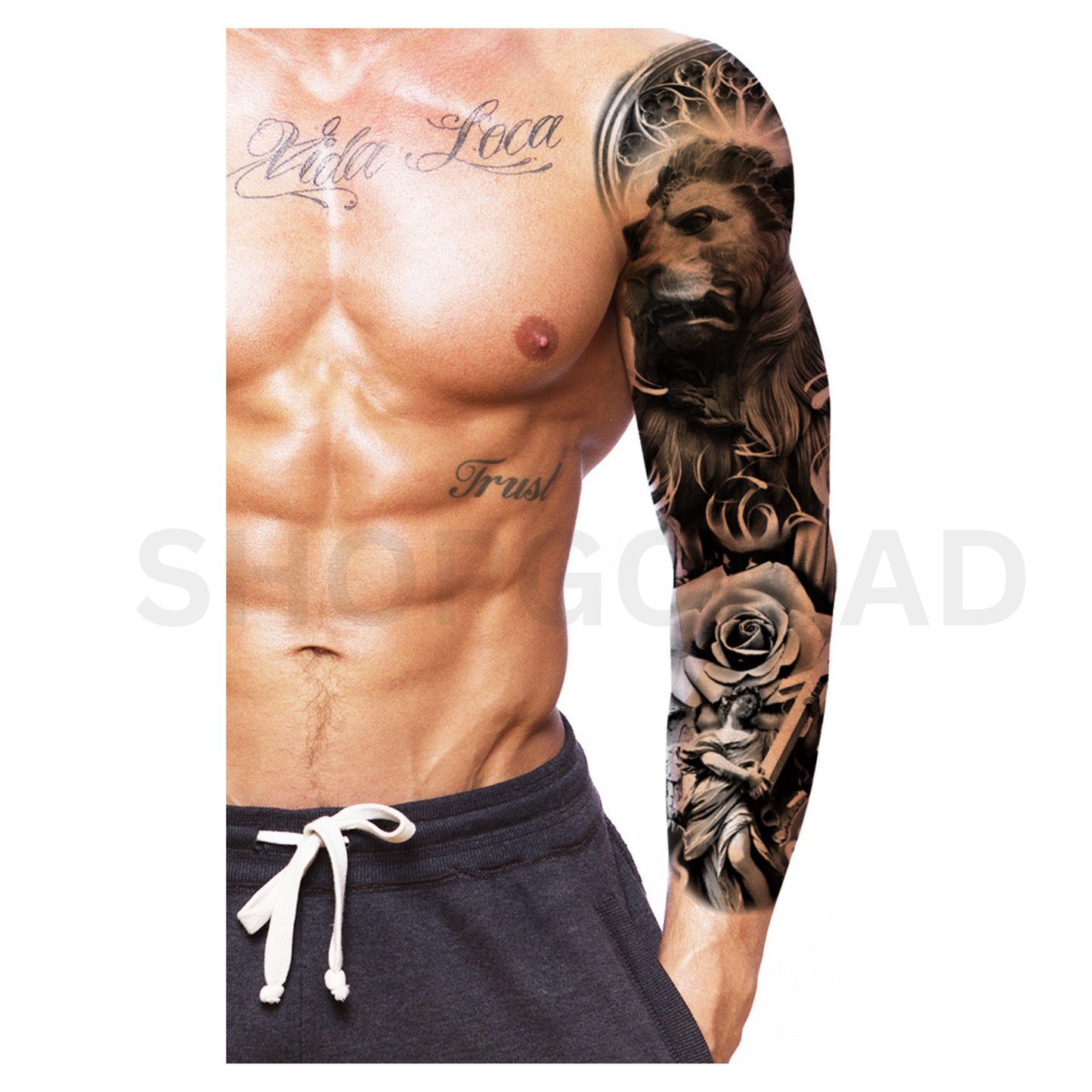 Full Arm/Leg Temporary Tattoo By ShopGomad