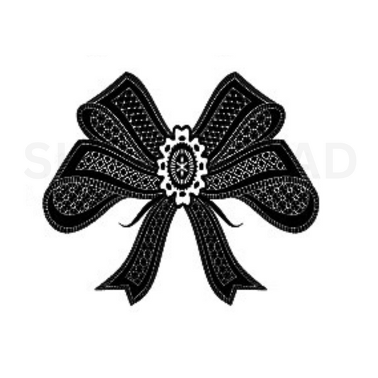 Bow Temporary Tattoo By ShopGomad