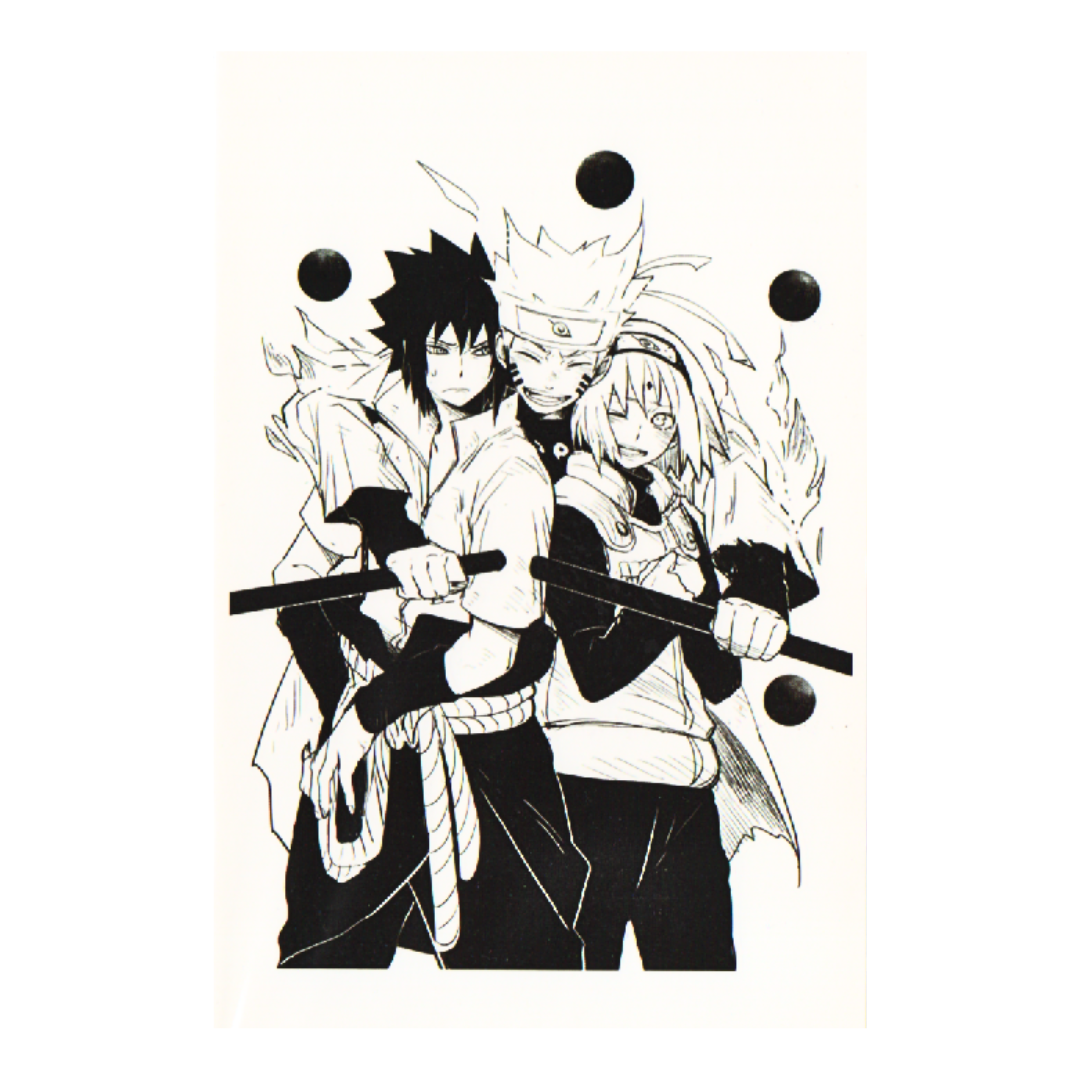 Naruto Amino  Anime Temporary Tattoo By ShopGomad