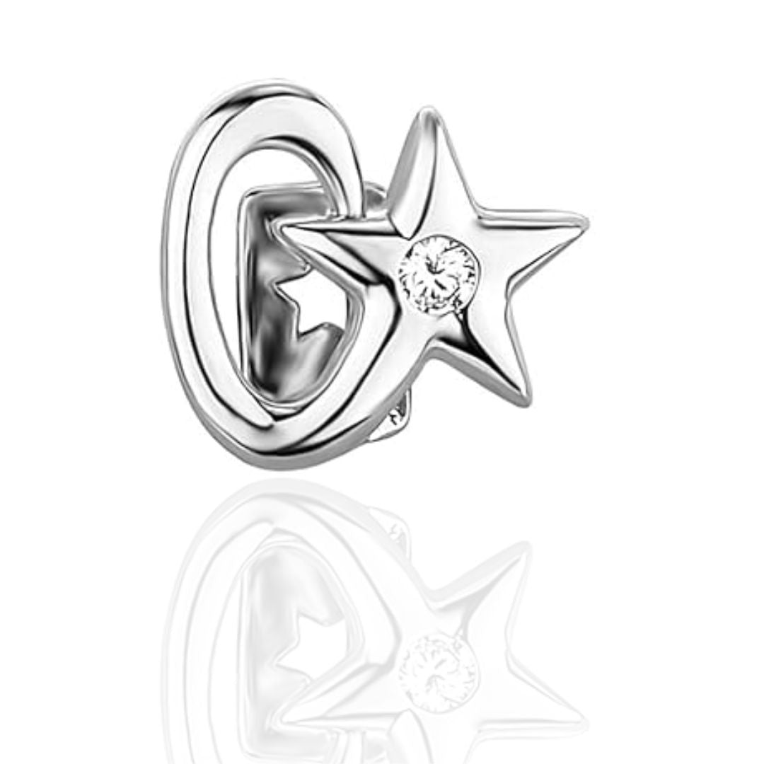 ShopGomad Tooth Cuff (Grill) with Star Shaped Hip Hop Teeth Grillz  l TEETH CUFF 🦷