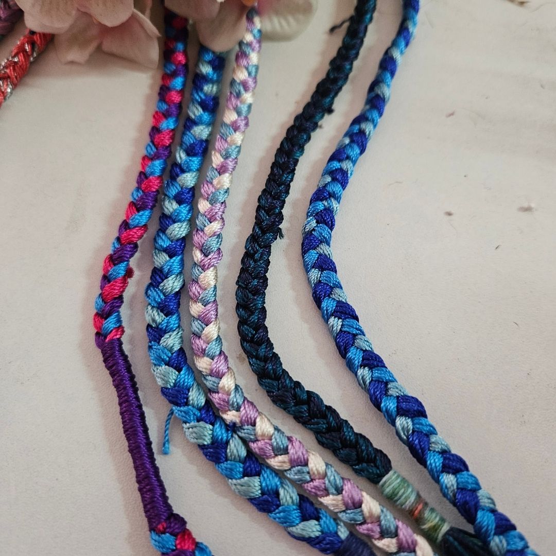 Rainbow Twist Braids- 5 Braids In 1