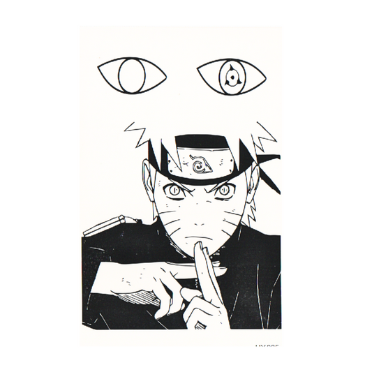 Naruto Uzumaki Temporary Tattoo By ShopGomad