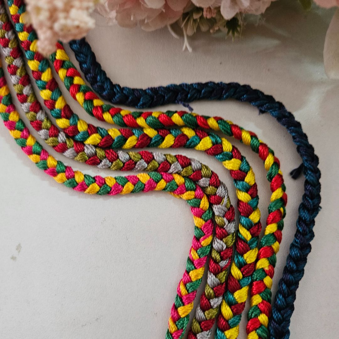 Rainbow Twist Braids- 5 Braids In 1