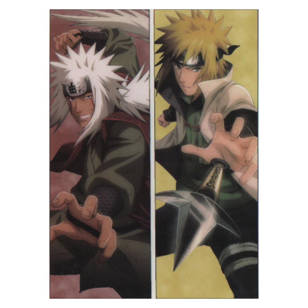 Jiraiya and Minato Namikaze Anime Temporary Tattoo By ShopGomad