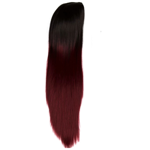 Long  Hair Ombre Burgandy Wig By ShopGomad
