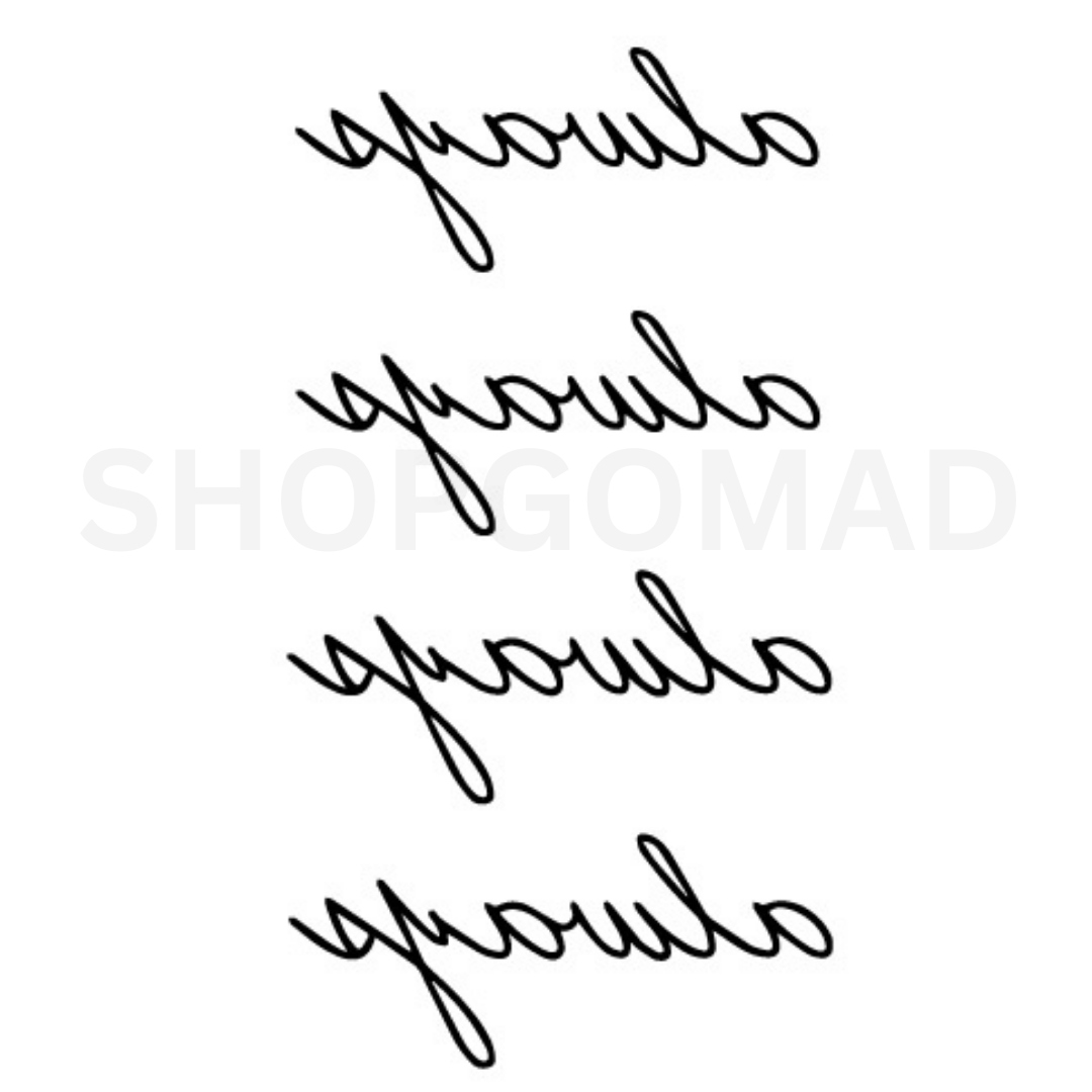 Valentines 4 Bundle Pack Temporary Tattoo By ShopGomad