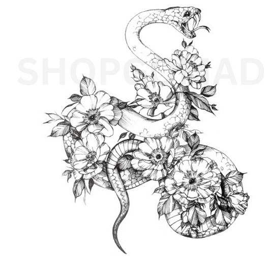 Beauty In Disguise Temporary Tattoo By ShopGomad