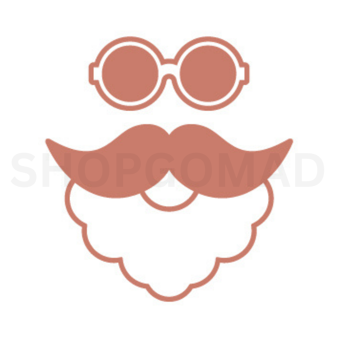 Cool Santa Temporary Tattoo By ShopGomad