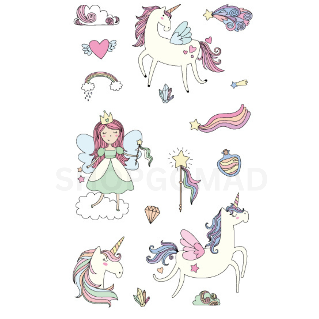 Fairies Temporary Tattoo By ShopGomad