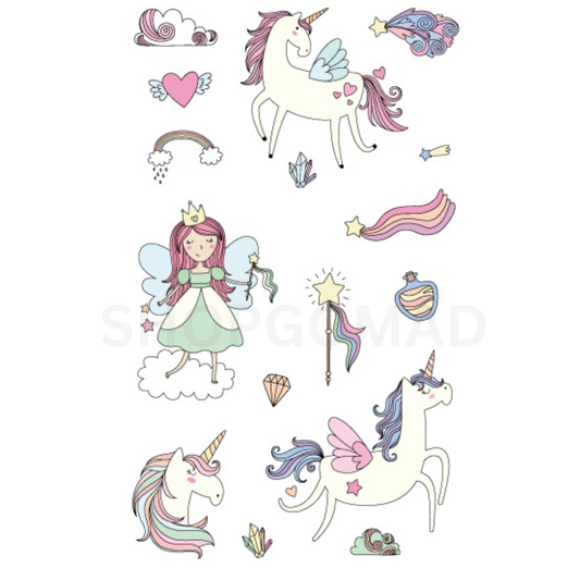 Fairies Temporary Tattoo By ShopGomad