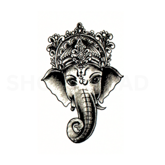 Ganpati Bappa Morya Ganesh Ji temporary Tattoo