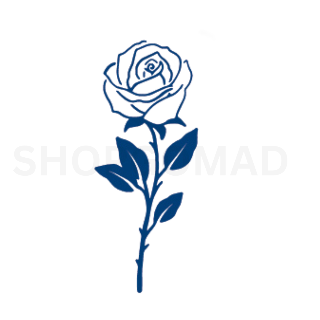 Just A Rose Temporary Ink Tattoo By ShopGomad