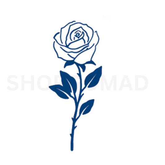 Just A Rose Temporary Ink Tattoo By ShopGomad
