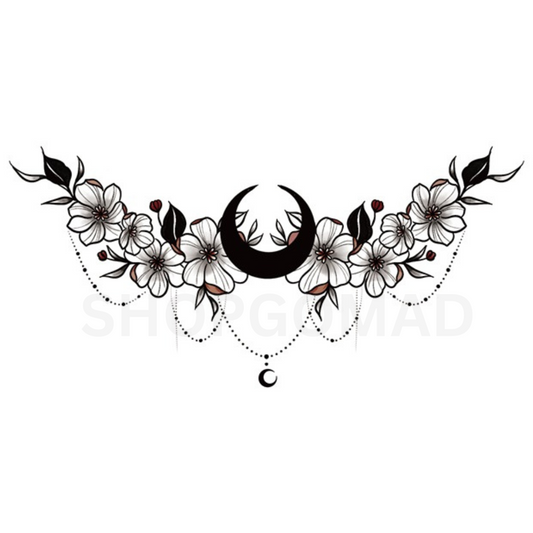 Moon Light temporary Tattoo By ShopGomad
