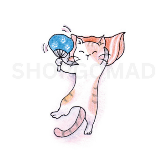 Playful Kitty Temporary Tattoo By ShopGomad