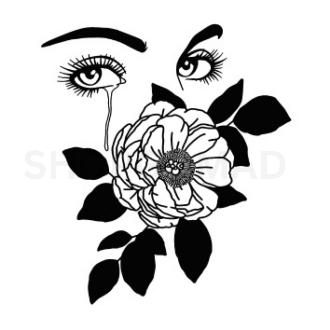 ROSE Powerful Bloomer Temporary Tattoo By ShopGomad