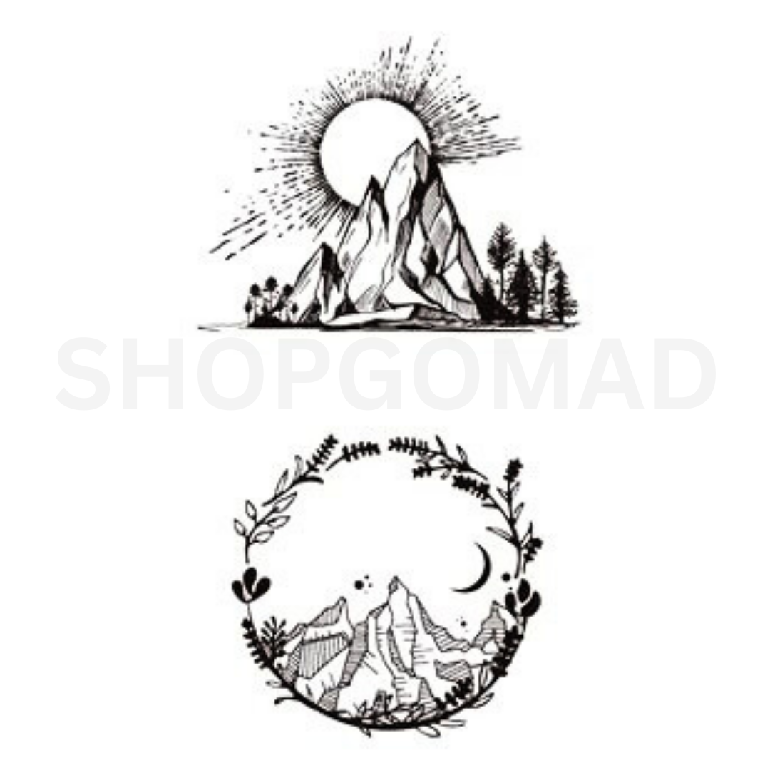 Under The Sun Temporary Tattoo By ShopGomad