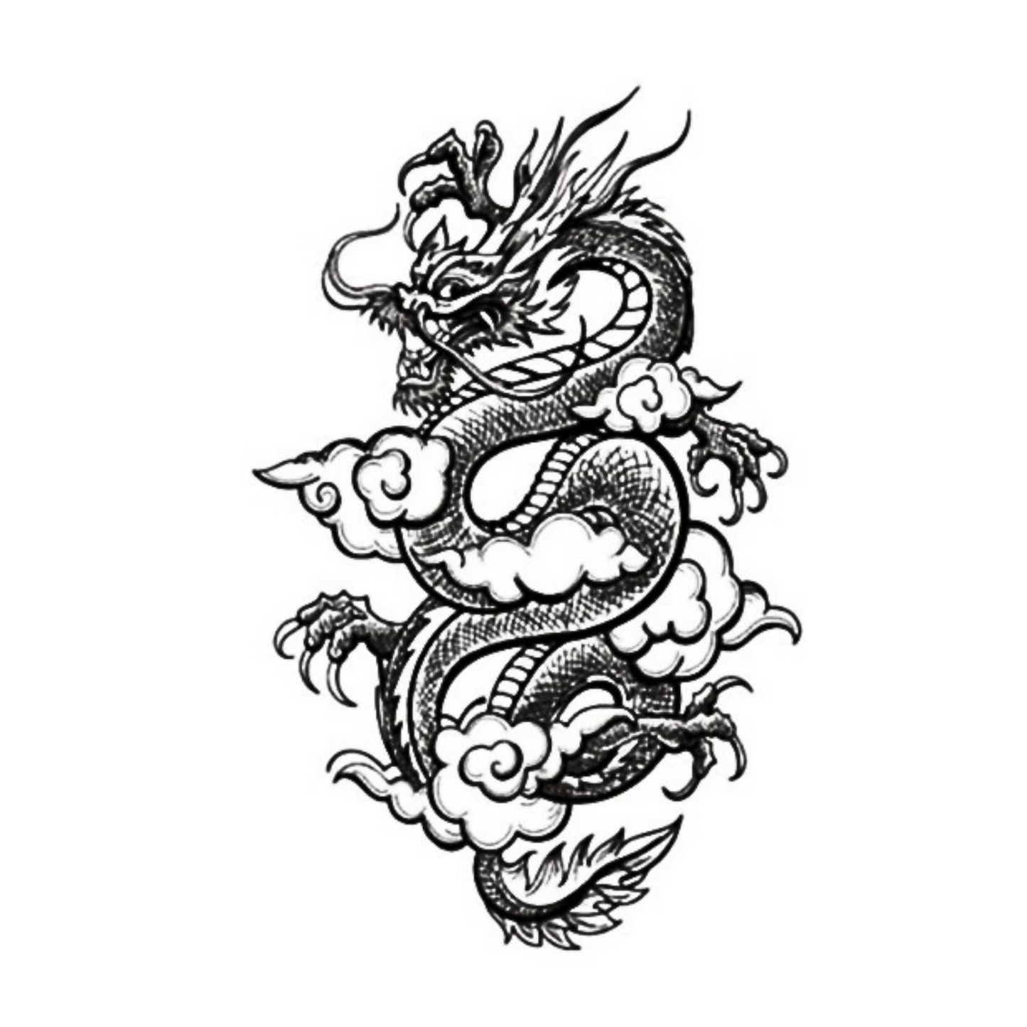 Fire Semi Permanent Ink Tattoo By ShopGomad