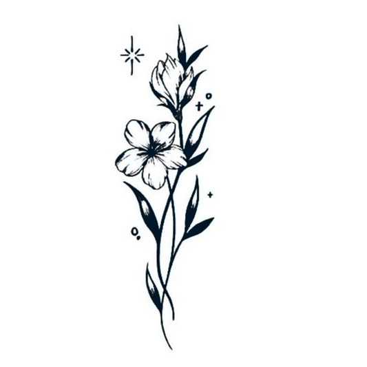 Floresco Semi Permanent Ink Tattoo By ShopGomad