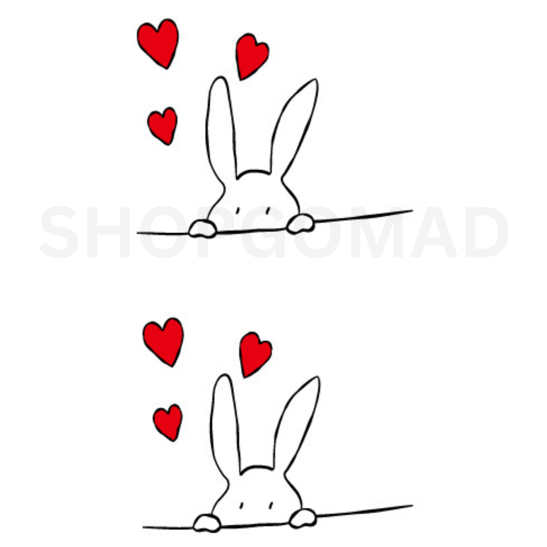 Peekaboo Cat Temporary Tattoo By ShopGomad