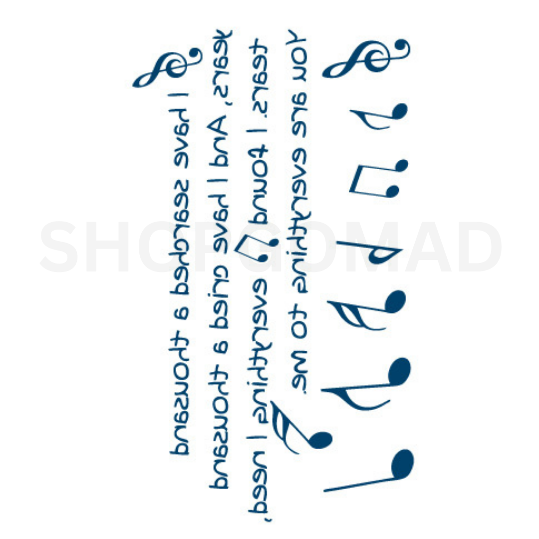 Valentines 5 Bundle Pack Temporary Tattoo By ShopGomad