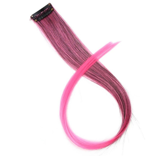 Barbie Pink One Clip Hair Extensions By ShopGomad