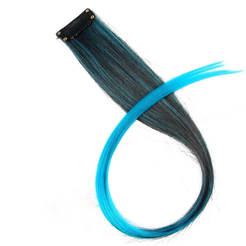 Navy Blue One Clip Hair Extension By ShopGomad