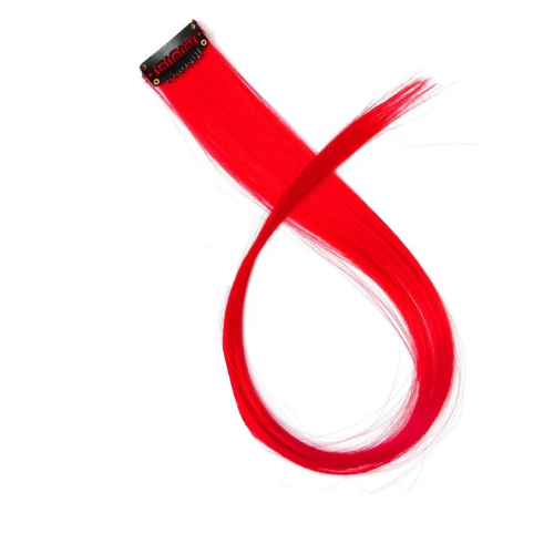 Red One Clip Hair Extension By ShopGomad