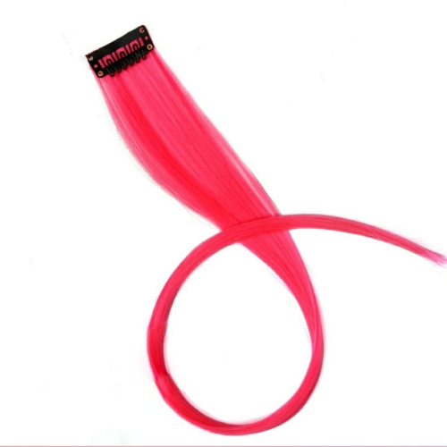 Barbie Pink One Clip Hair Extensions By ShopGomad