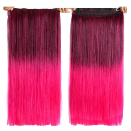 Ombre 5 Clip Full Head Hair EXTENSIONS-Hair Extensions By ShopGomad