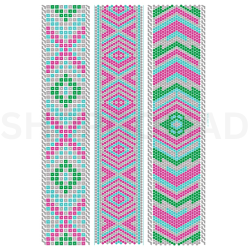 GREEN Band Metallic Waterproof Metallic/Flash Temporary Tattoo By ShopGomad