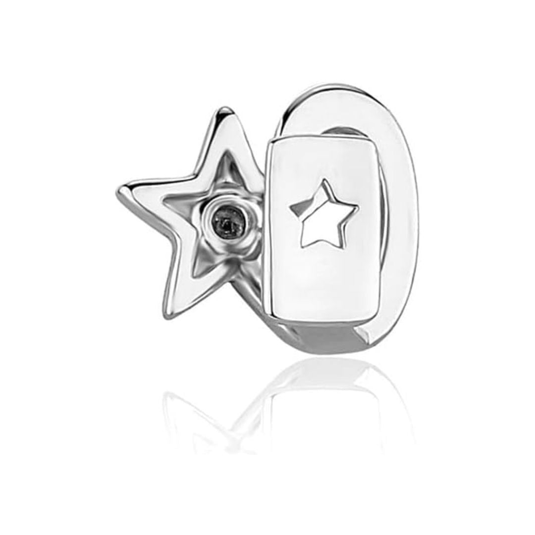 ShopGomad Tooth Cuff (Grill) with Star Shaped Hip Hop Teeth Grillz  l TEETH CUFF 🦷