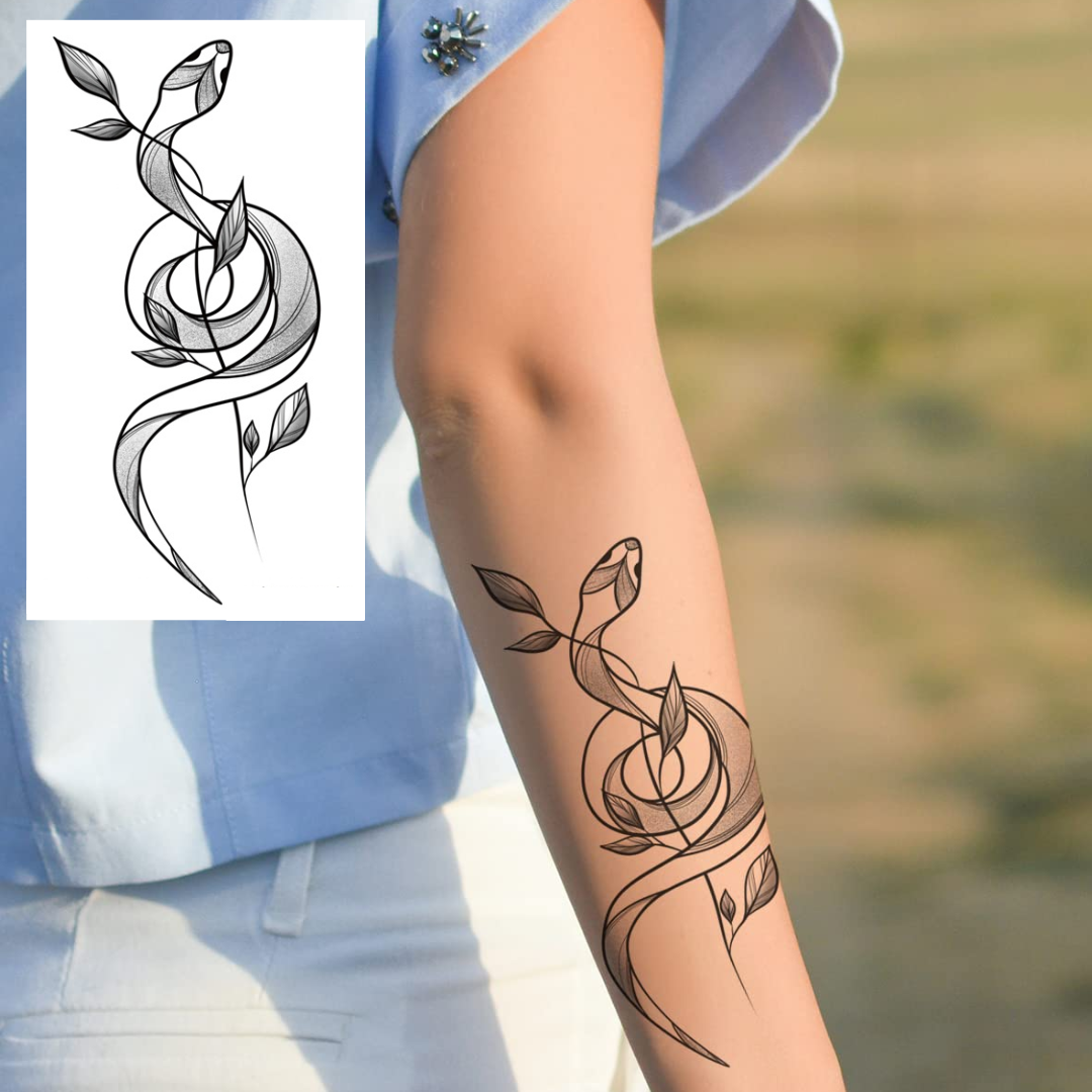 Snake Temporary Tattoo By ShopGoamd