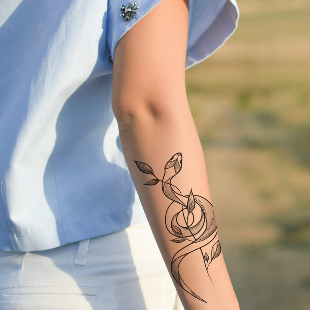 Snake Temporary Tattoo By ShopGoamd