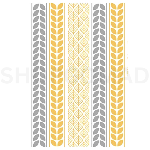 Golden Band Waterproof Metallic/Flash Temporary Tattoo By ShopGomad