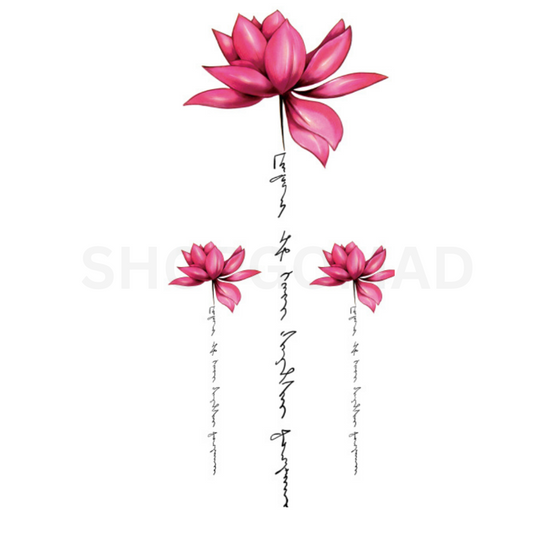 Blossom Temporary Tattoo by ShopGomad