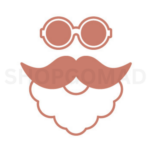 Cool Santa Temporary Tattoo By ShopGomad