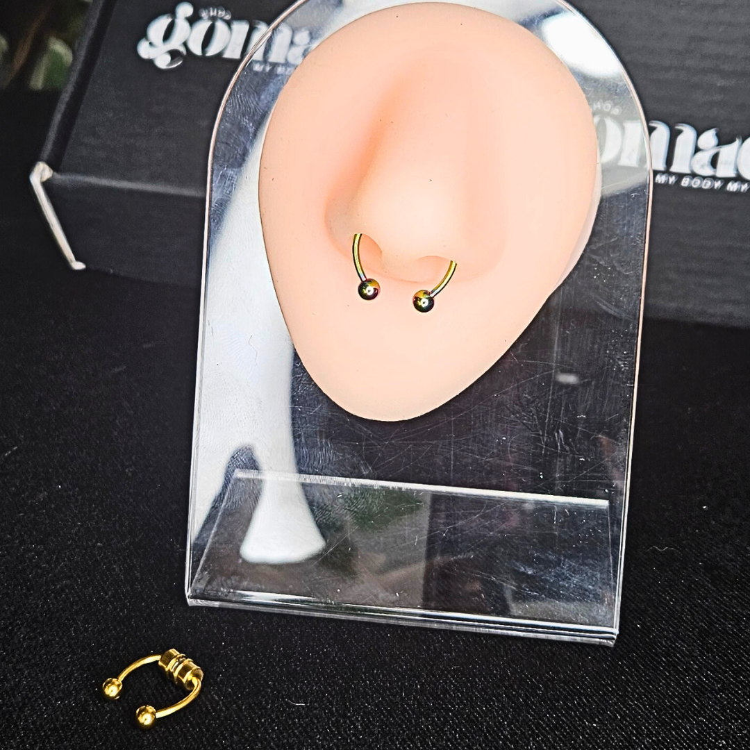 Magnetic Septum Ring  - lip, nose and ear cuff By ShopGomad