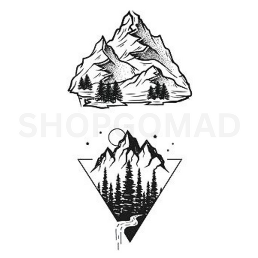 Rocks Temporary Tattoo By ShopGomad