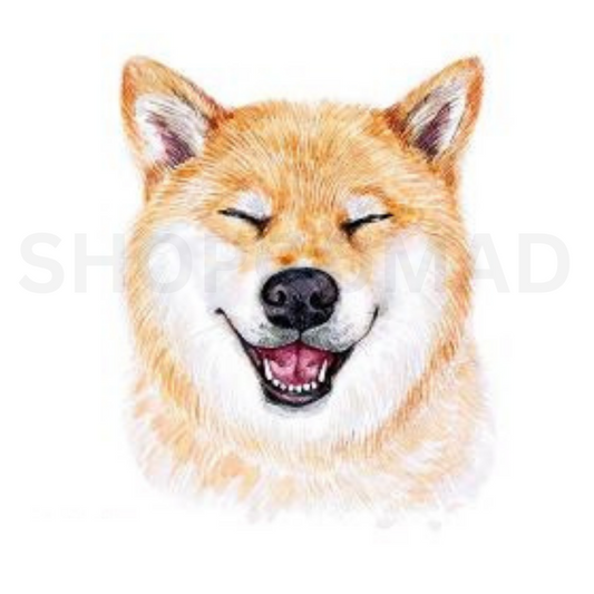 Shiba Inu Temporary Tattoo By ShopGomad