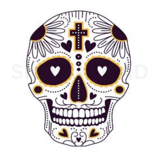 Skull Infatuation Temporary Tattoo By ShopGomad