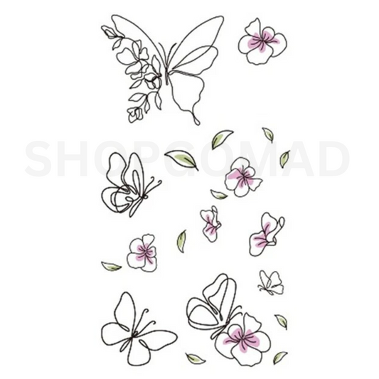 The Pretty Pack Temporary Tattoo By ShopGomad