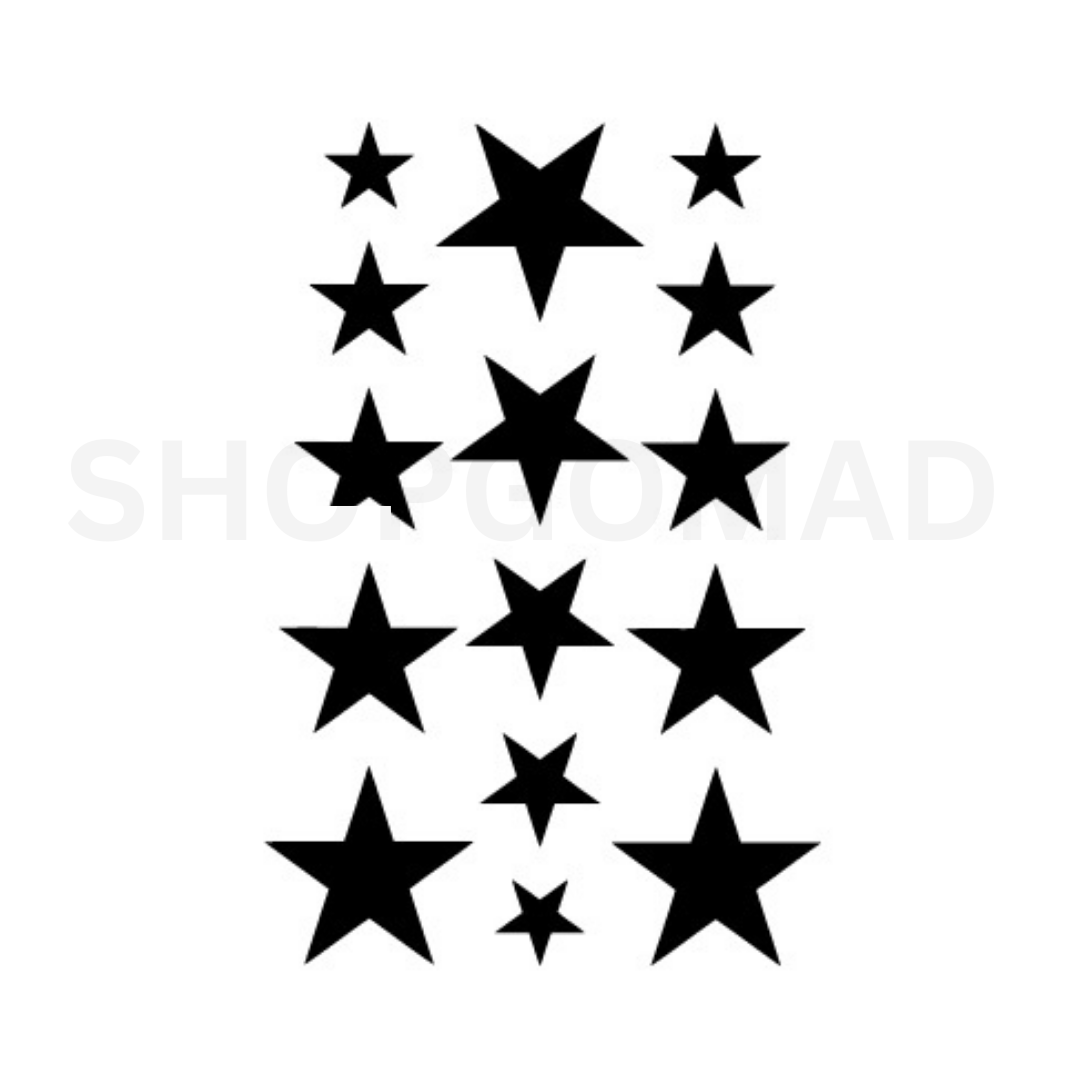 Twinkling Star Temporary Tattoo By ShopGomad